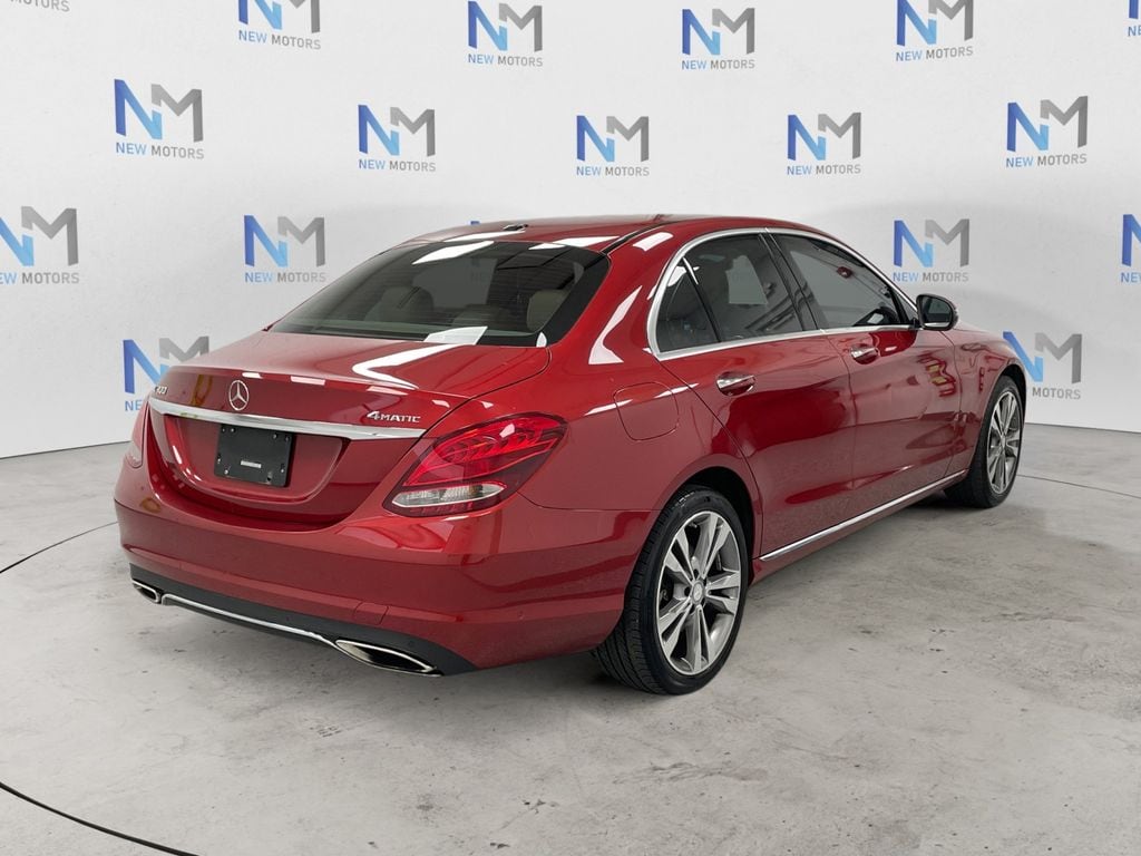 2016 Mercedes-Benz C-Class C 300 4MATIC designo Cardinal Red at Braxton Motor Co