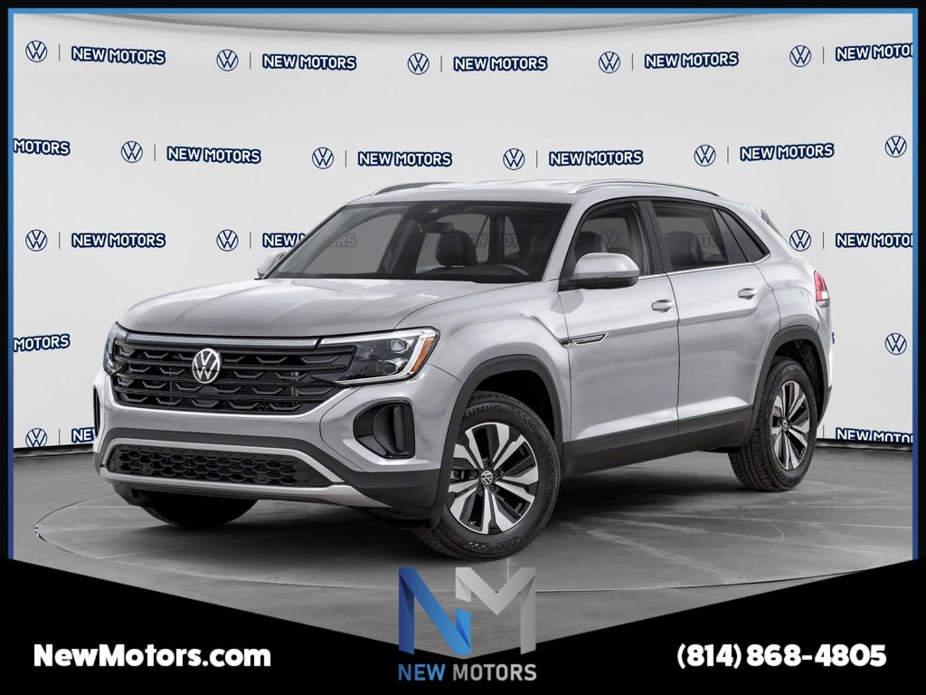 2024 Volkswagen Atlas Cross Sport 2.0T SE w/Technology Silver Mist at South Park Mitsubishi