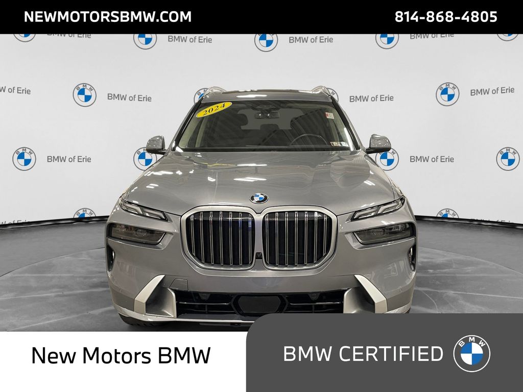 2024 BMW X7 xDrive40i Skyscraper Gray Metallic at Solomon Chevrolet