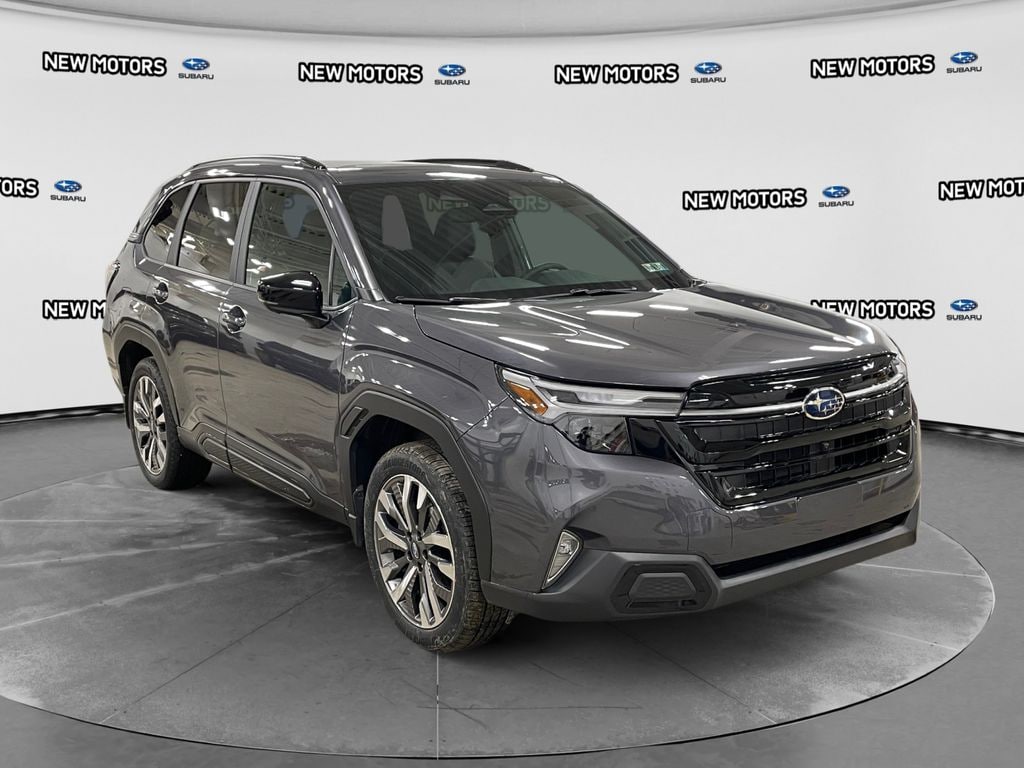 2026 Subaru Forester Touring Gray Metallic at New Motors