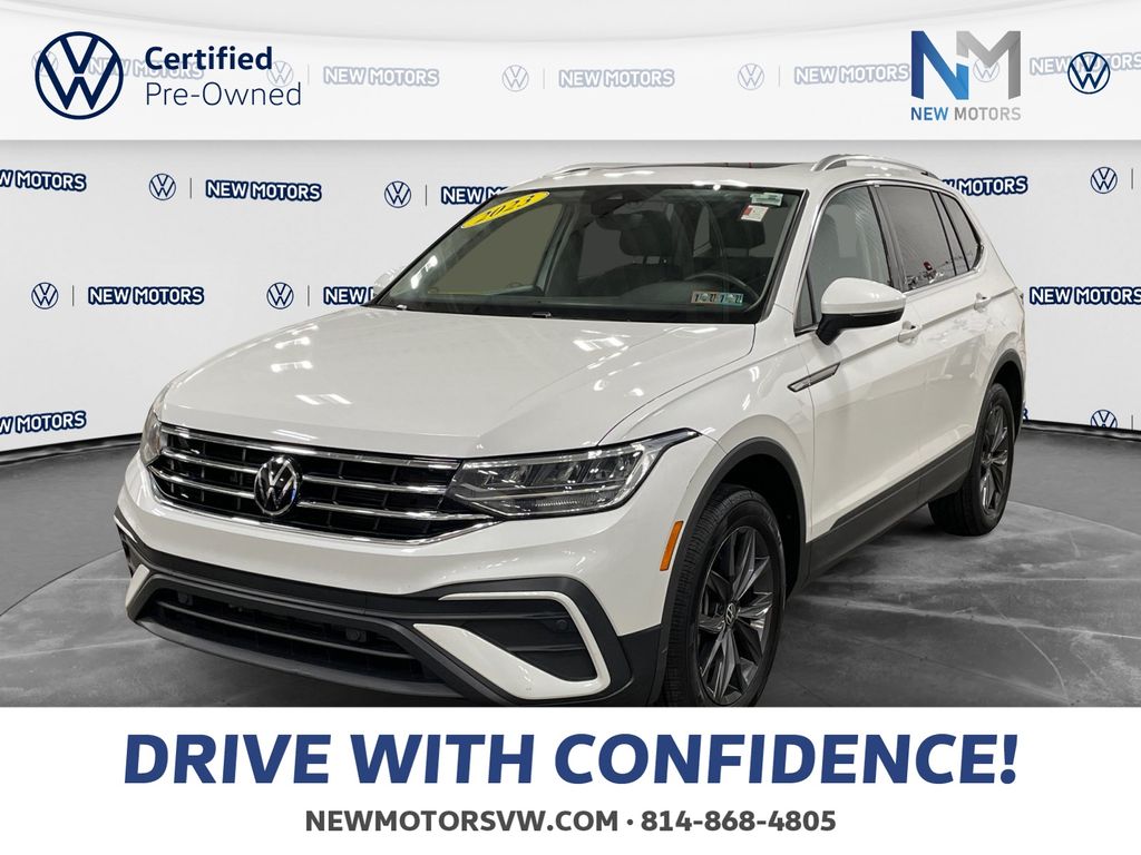 2023 Volkswagen Tiguan 2.0T SE Opal White Pearl at New Motors