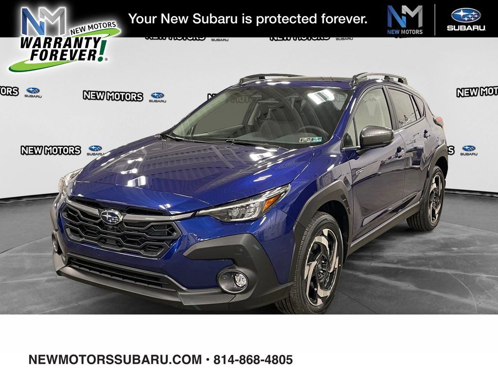 2026 Subaru Crosstrek Limited Hybrid Sapphire Blue Pearl at New Motors