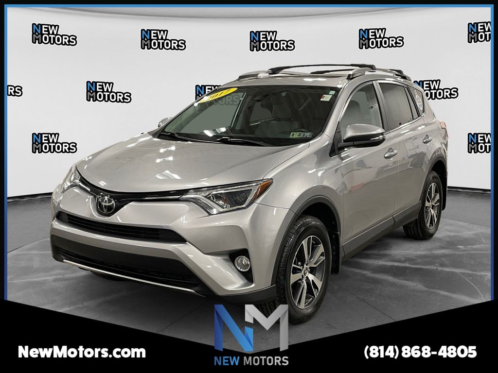 2017 Toyota RAV4 XLE Silver Sky at South Park Mitsubishi