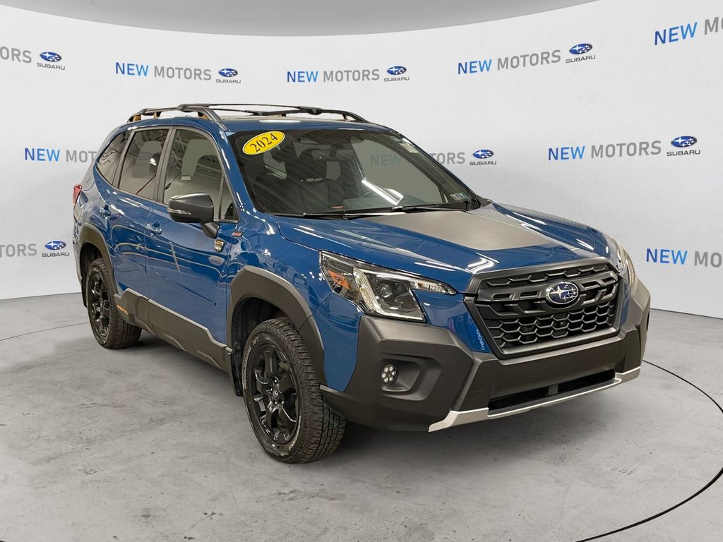 2024 Subaru Forester Wilderness Blue at Auto Express Rt. 8