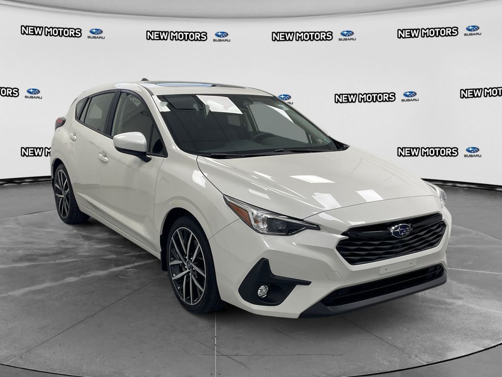 2026 Subaru Impreza Sport Crystal White Pearl at New Motors