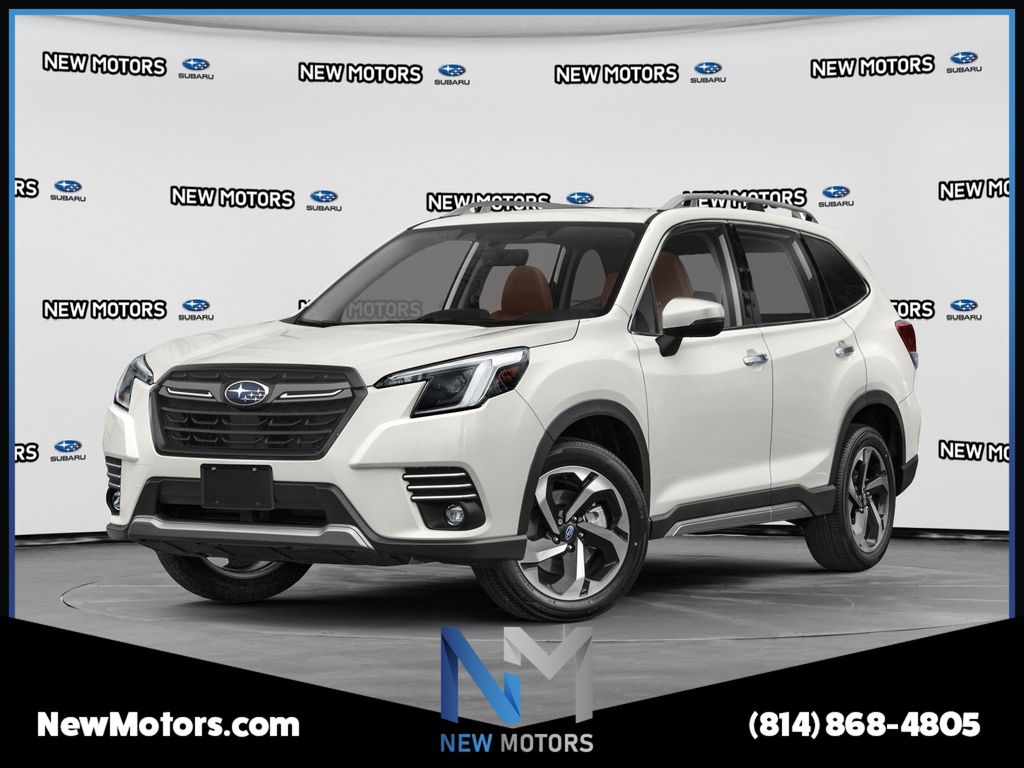2023 Subaru Forester Touring Crystal White Pearl at Auto Express Rt. 8
