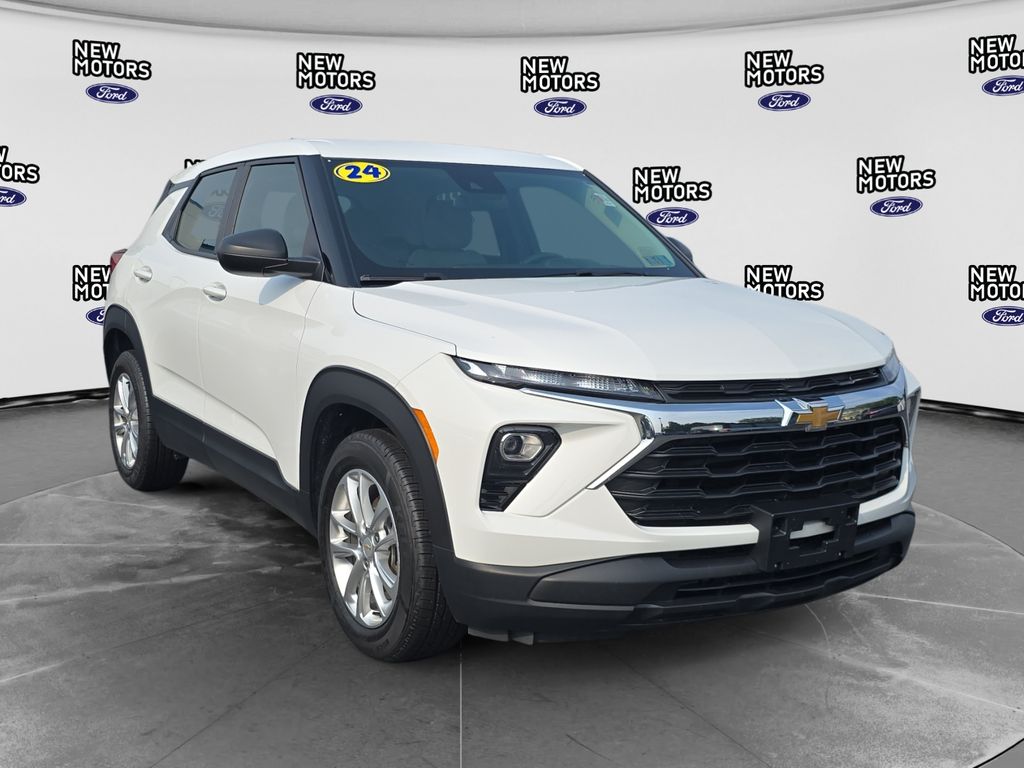2024 Chevrolet Trailblazer LS Summit White at Nick Chevrolet