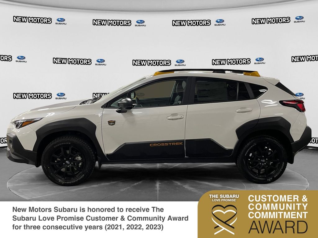 2026 Subaru Crosstrek Wilderness Crystal White Pearl at New Motors