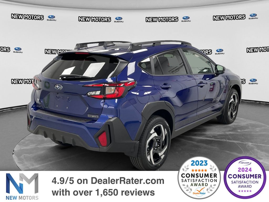 2026 Subaru Crosstrek Limited Hybrid Sapphire Blue Pearl at New Motors