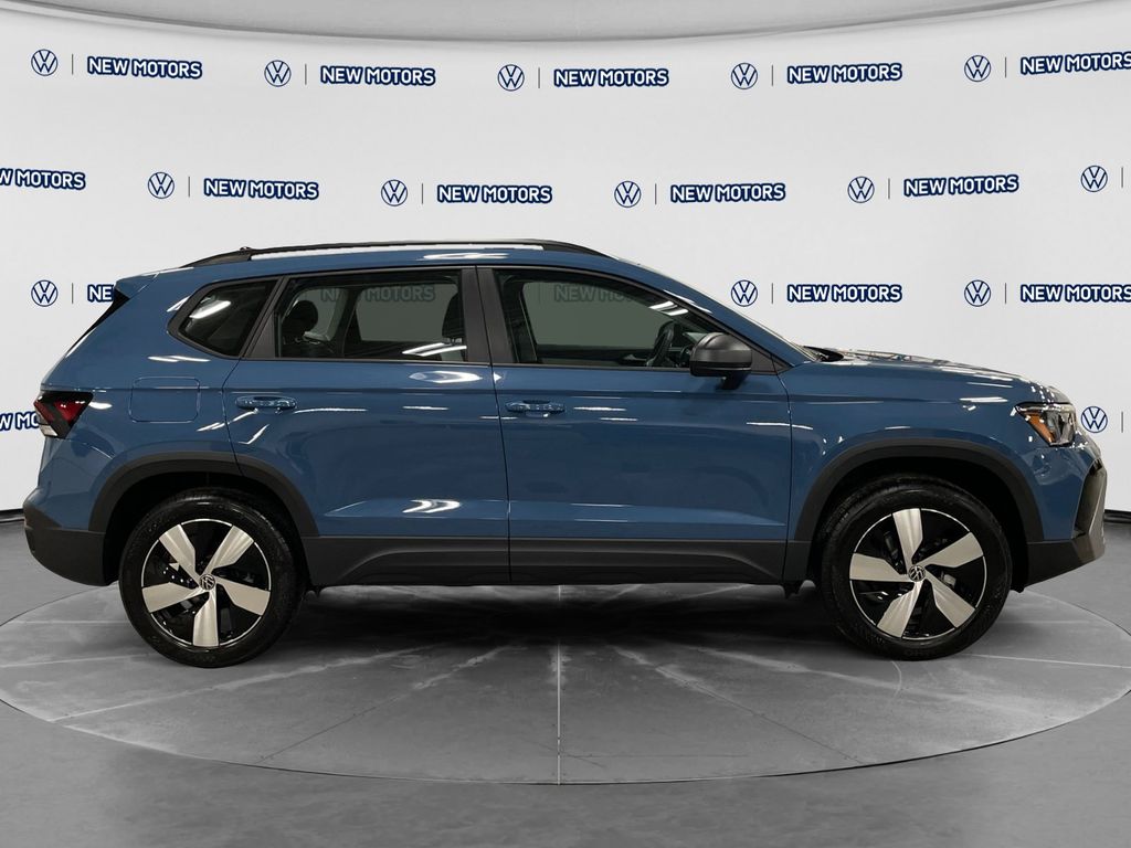 2026 Volkswagen Taos 1.5T S Monterey Blue Pearl at New Motors