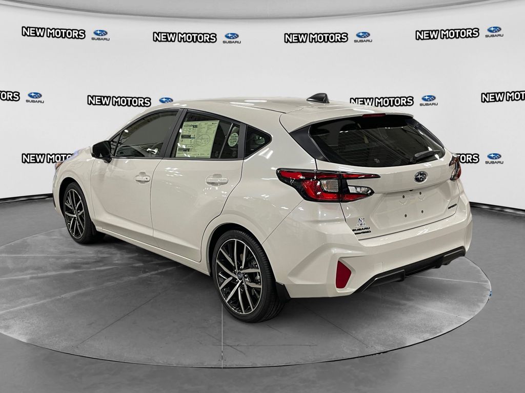 2026 Subaru Impreza Sport Crystal White Pearl at New Motors