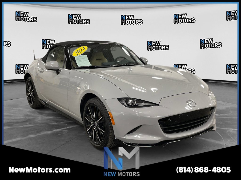2024 Mazda MX-5 Miata Grand Touring Gray at Braxton Motor Co