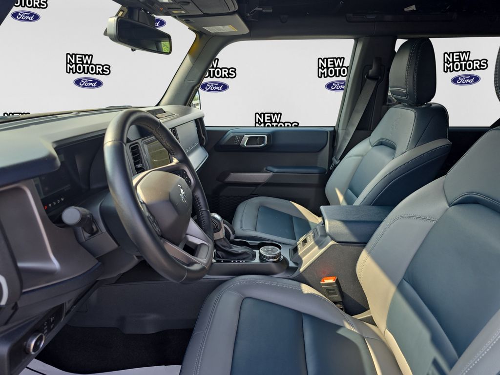 2023 Ford Bronco  Azure Gray Metallic Tri-Coat at Town & Country Ford