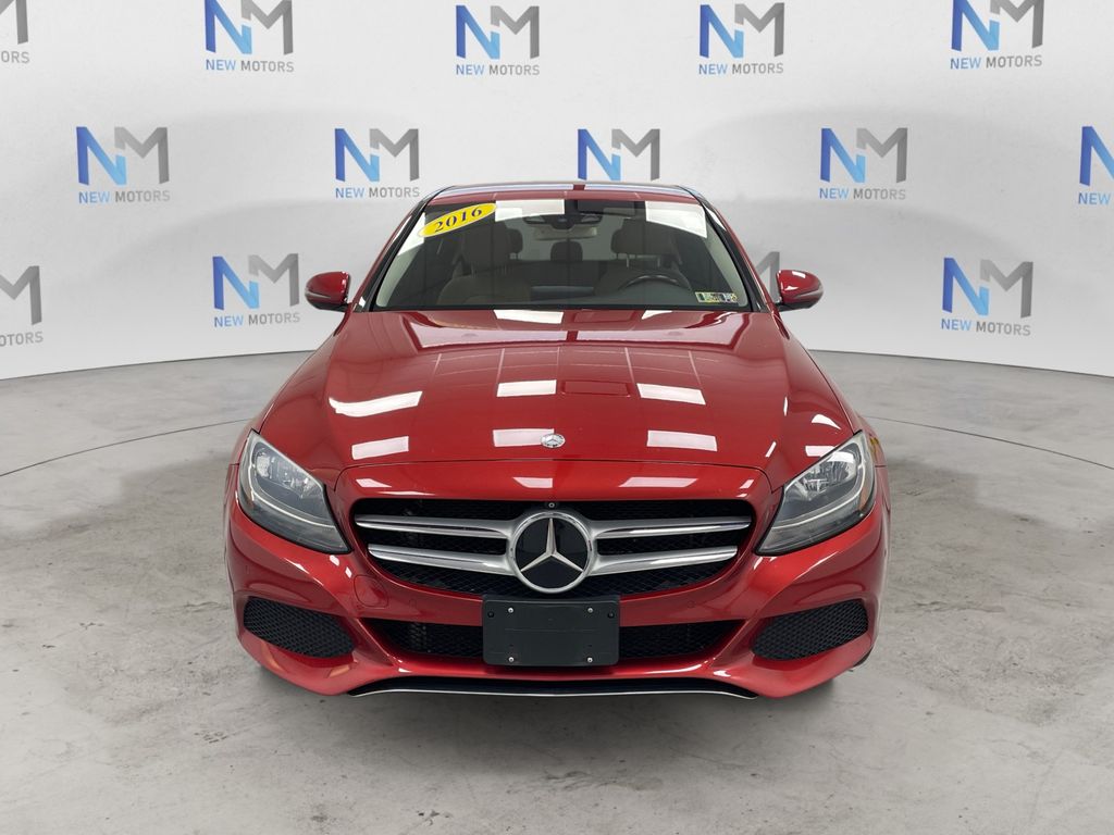 2016 Mercedes-Benz C-Class C 300 4MATIC designo Cardinal Red at Braxton Motor Co