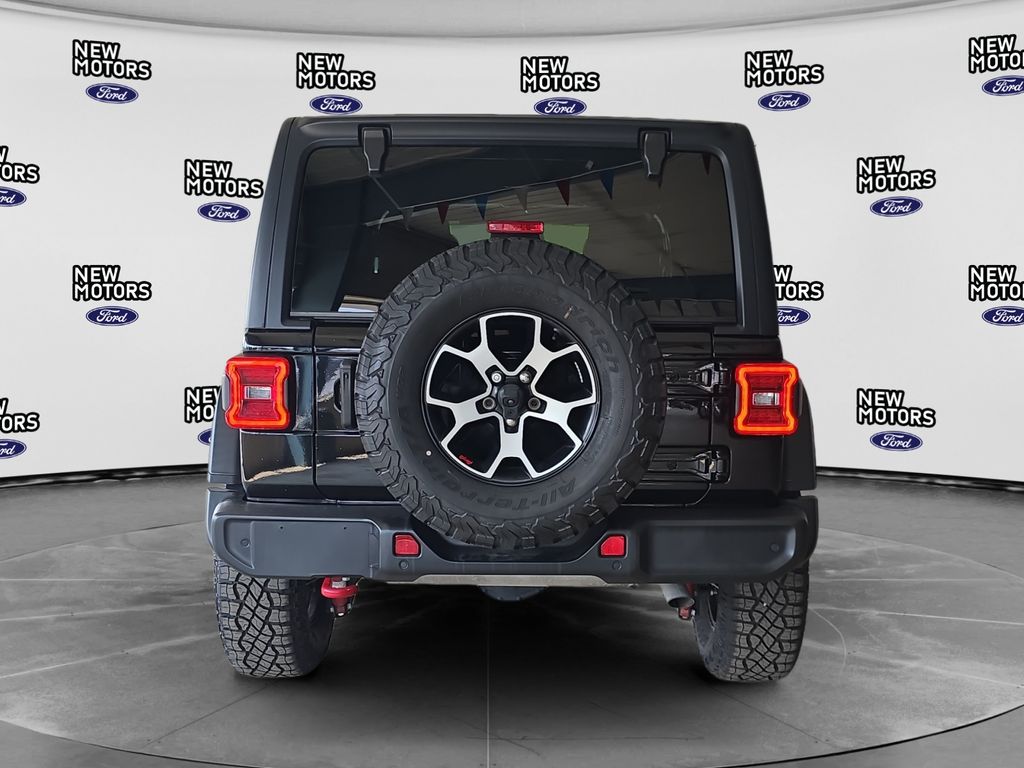 2021 Jeep Wrangler Unlimited Rubicon Black at Town & Country Ford
