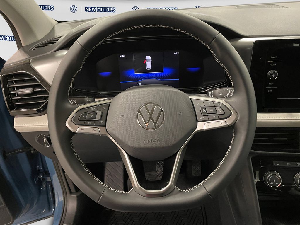 2026 Volkswagen Taos 1.5T S Monterey Blue Pearl at New Motors