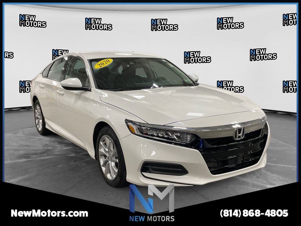 2020 Honda Accord LX 1.5T White at Braxton Motor Co
