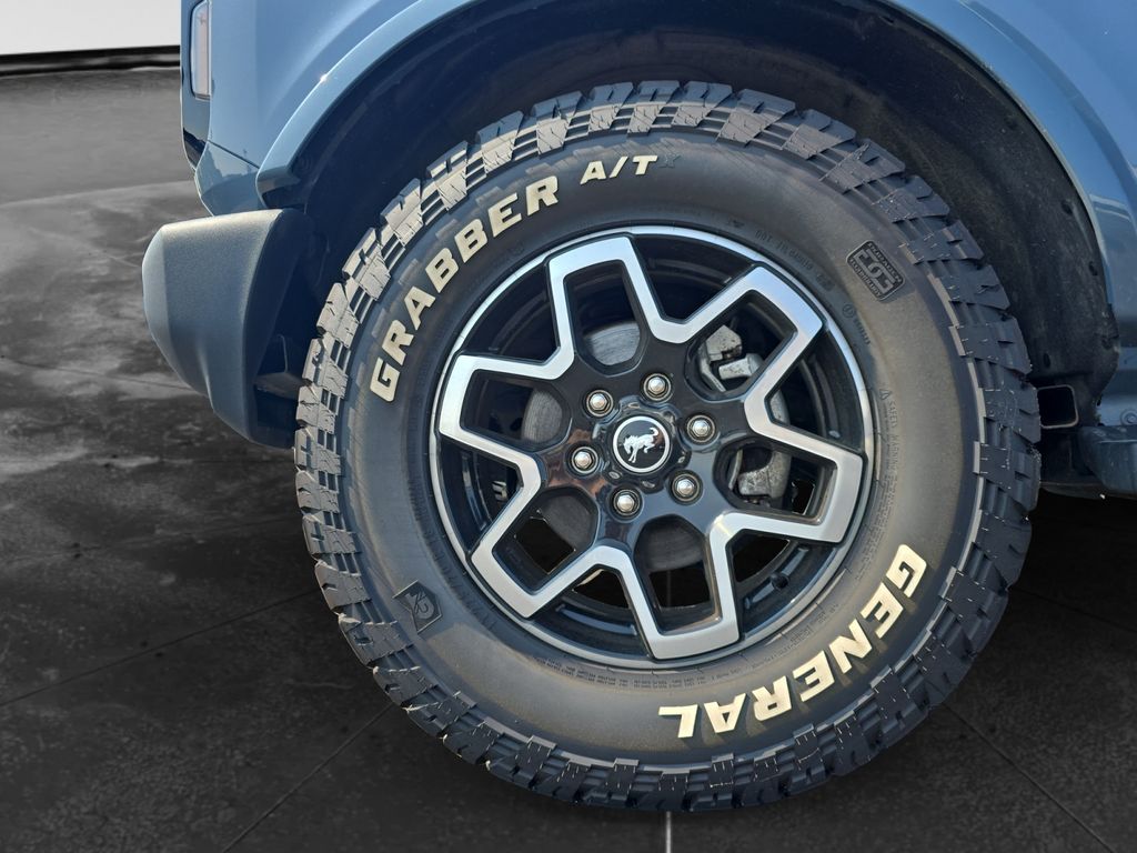2023 Ford Bronco  Azure Gray Metallic Tri-Coat at Town & Country Ford