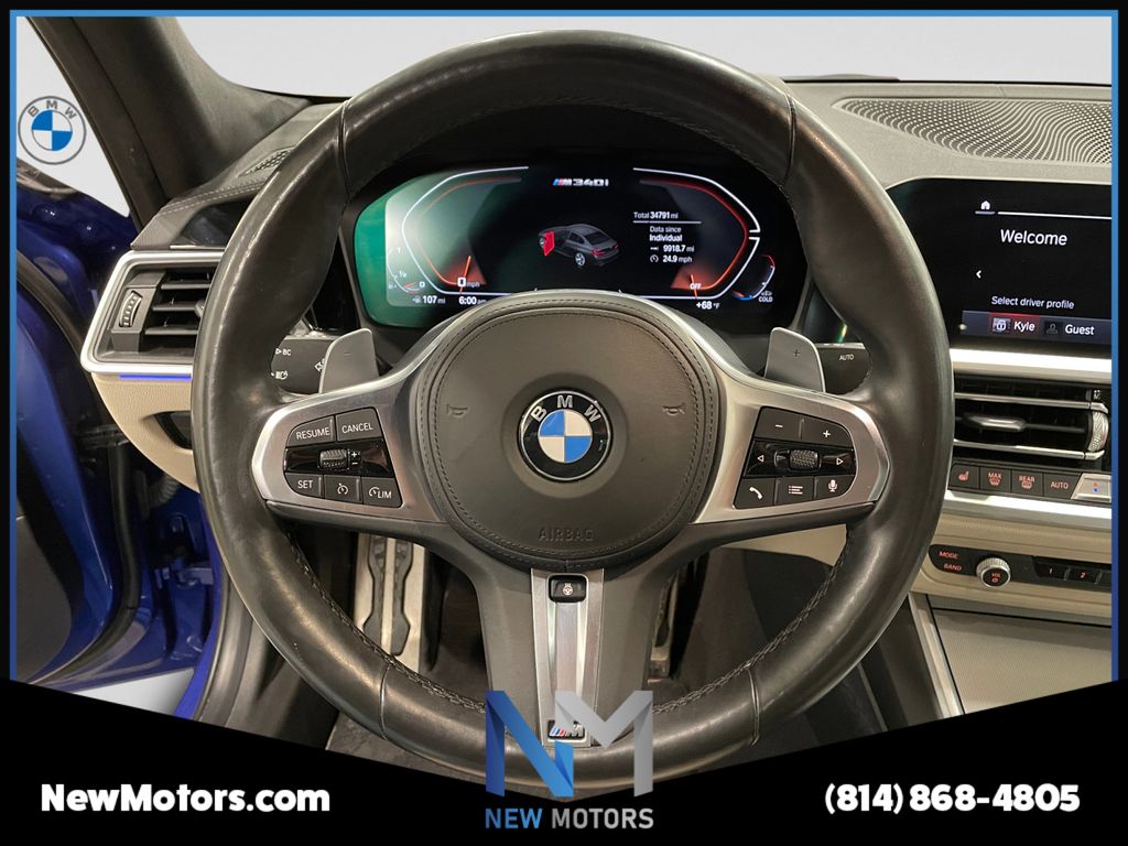 2021 BMW M340i xDrive Portimao Blue at Braxton Motor Co