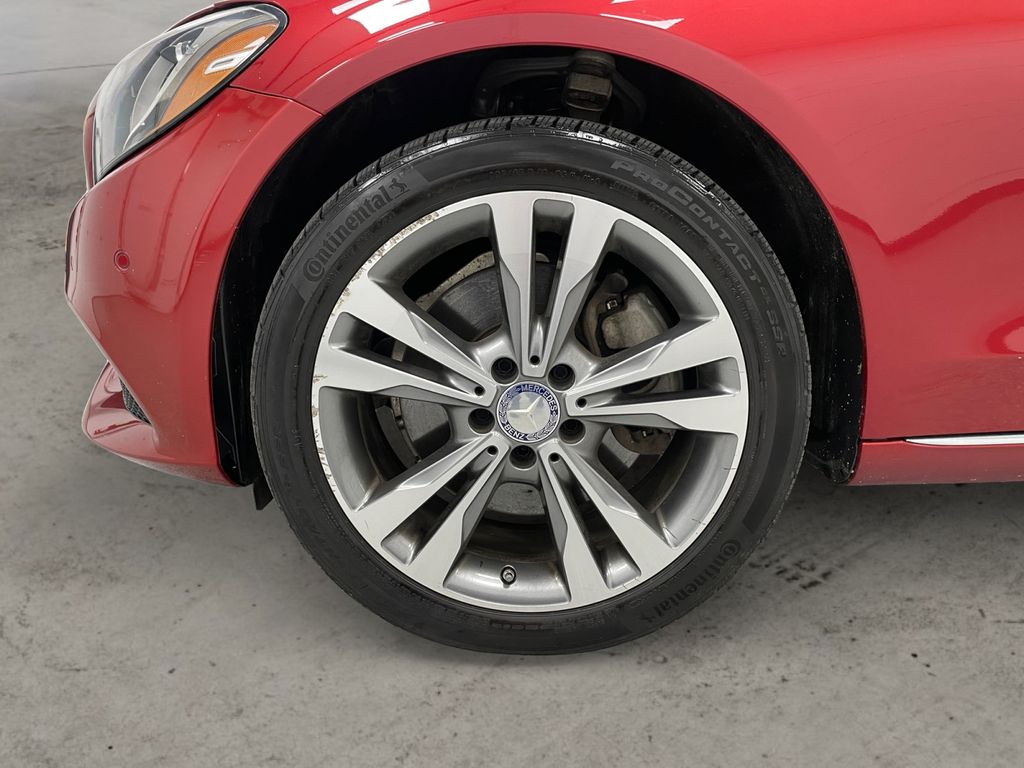2016 Mercedes-Benz C-Class C 300 4MATIC designo Cardinal Red at Braxton Motor Co