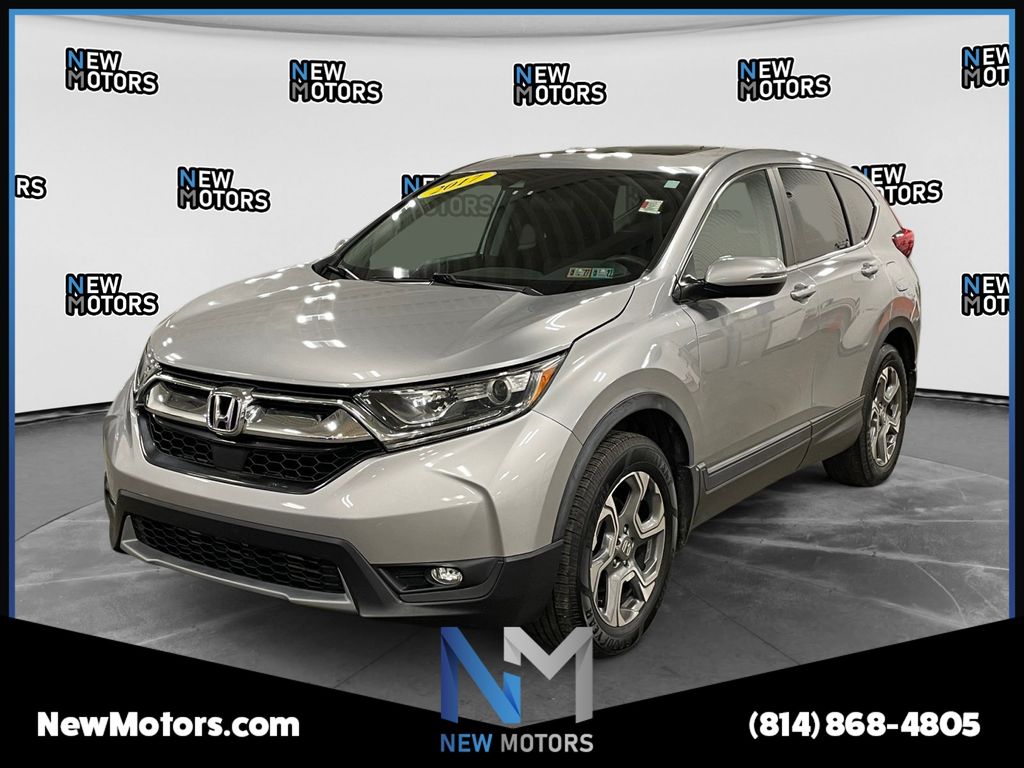 2017 Honda CR-V EX AWD Silver at New Motors