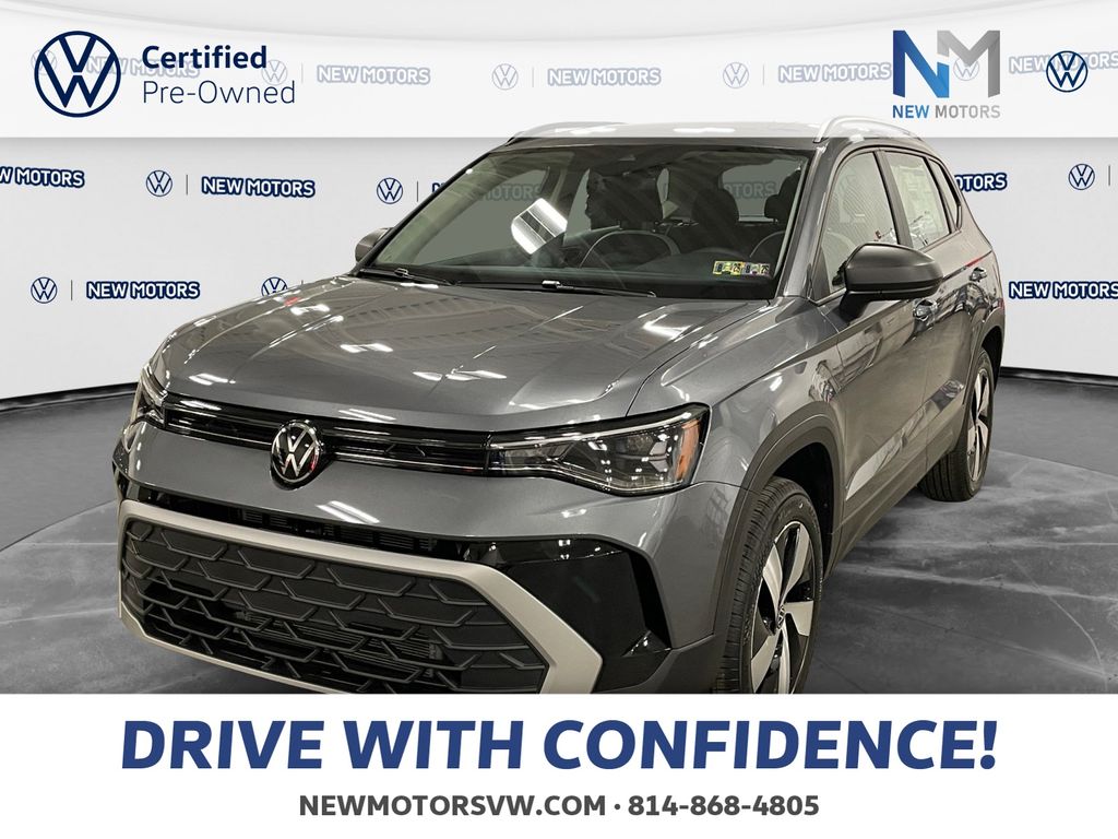 2025 Volkswagen Taos 1.5T S Deep Black Pearl at New Motors