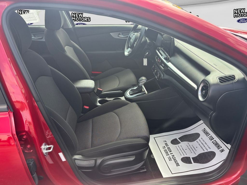 2023 Kia Forte LXS Currant Red at Nick Chevrolet