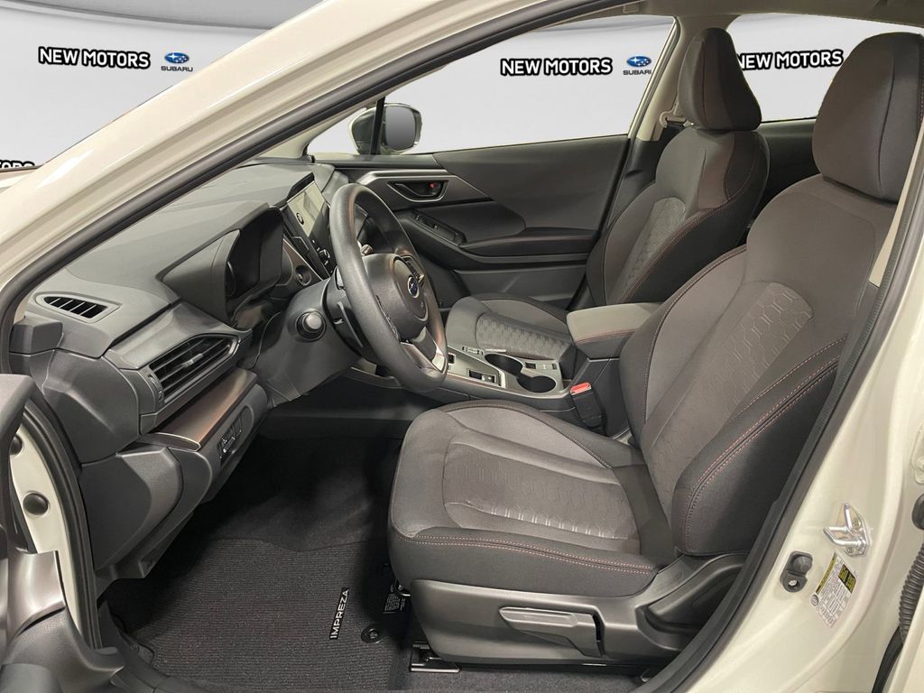 2026 Subaru Impreza Sport Crystal White Pearl at New Motors