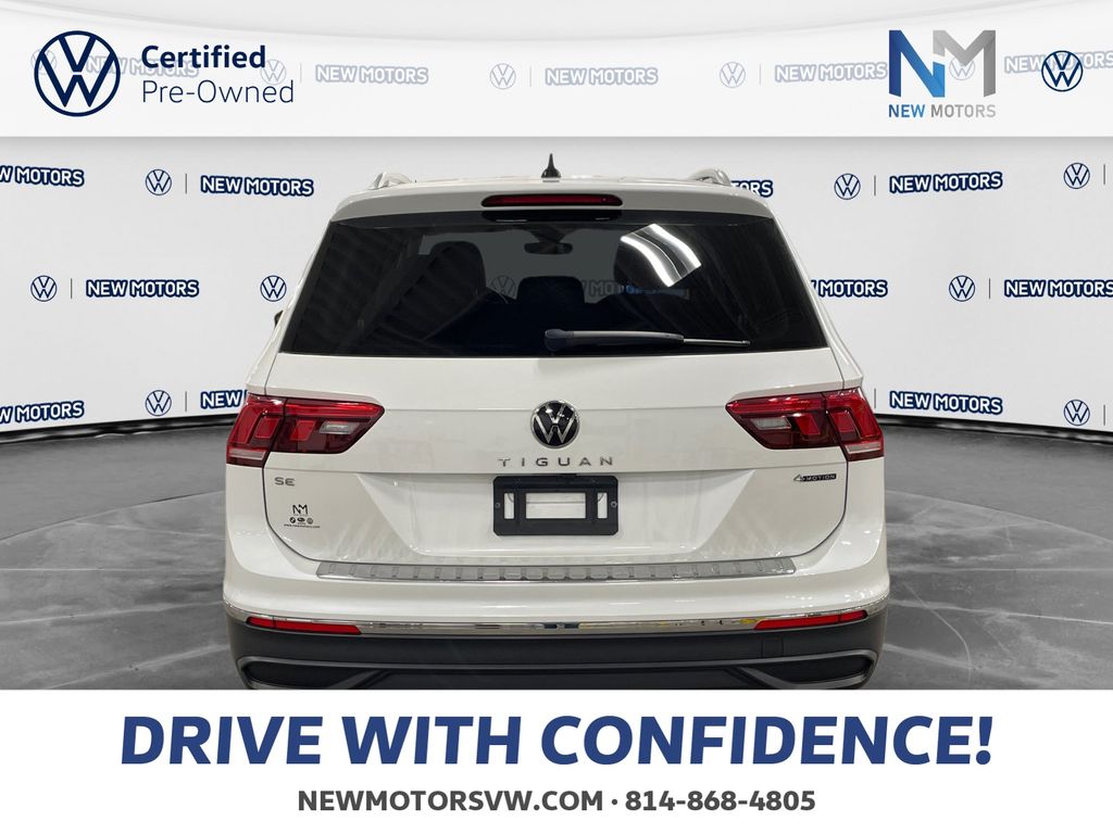 2023 Volkswagen Tiguan 2.0T SE Opal White Pearl at New Motors