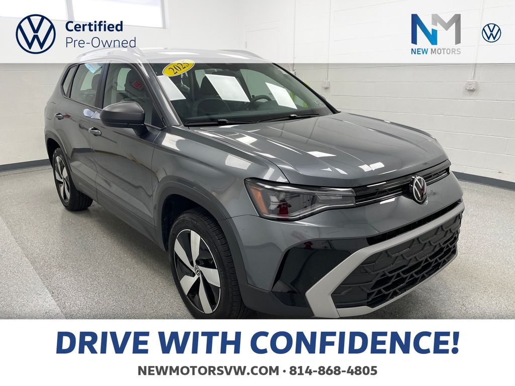 2025 Volkswagen Taos 1.5T S Deep Black Pearl at New Motors