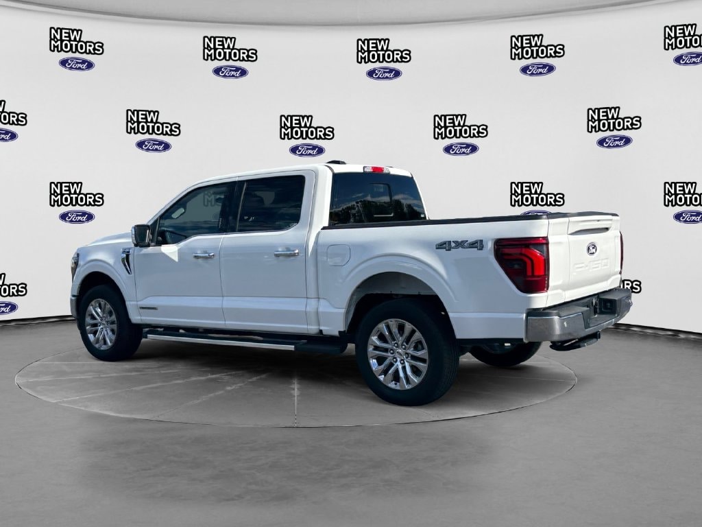 2024 Ford F-150 Lariat White Metallic at New Motors