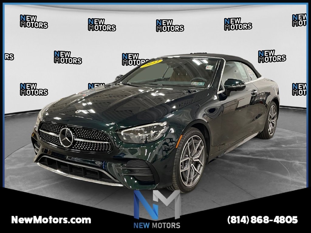 2023 Mercedes-Benz E-Class 4MATIC Emerald Green at Braxton Motor Co