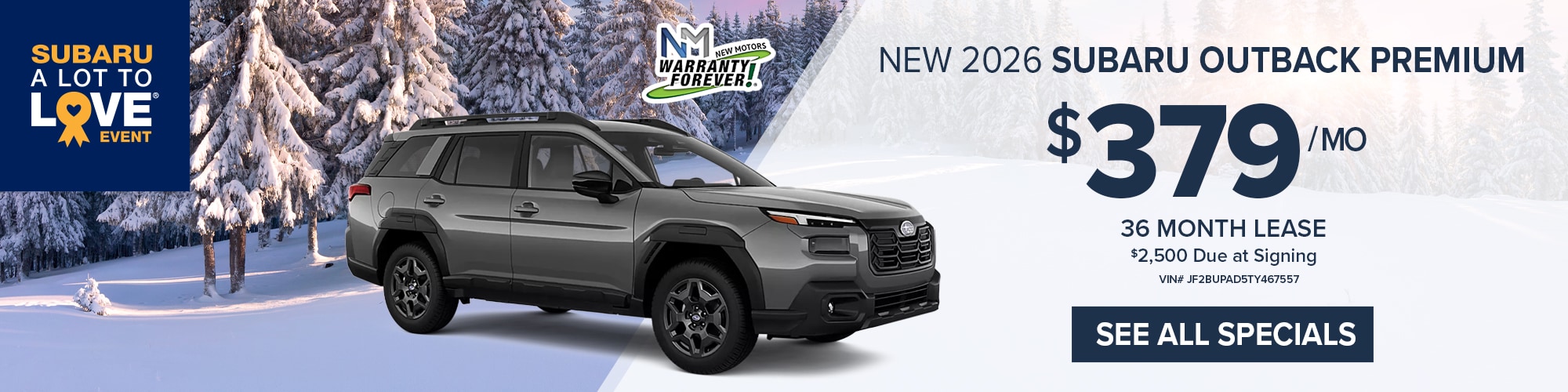 2026 Subaru Outback Premium