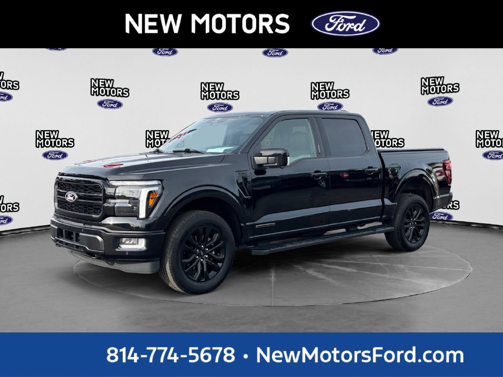 2024 Ford F-150 Lariat Black Metallic at New Motors