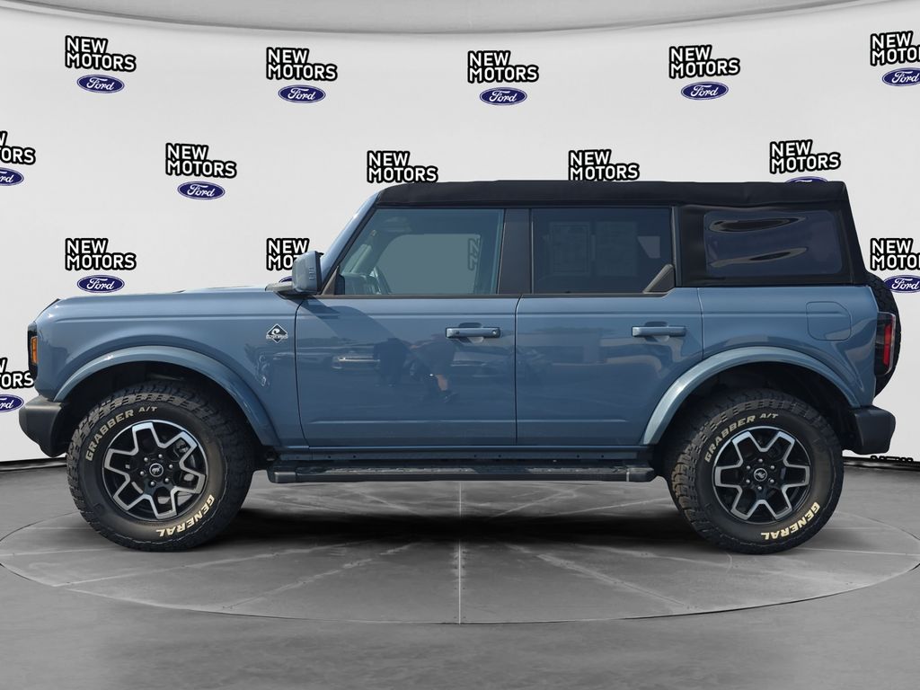 2023 Ford Bronco  Azure Gray Metallic Tri-Coat at Town & Country Ford
