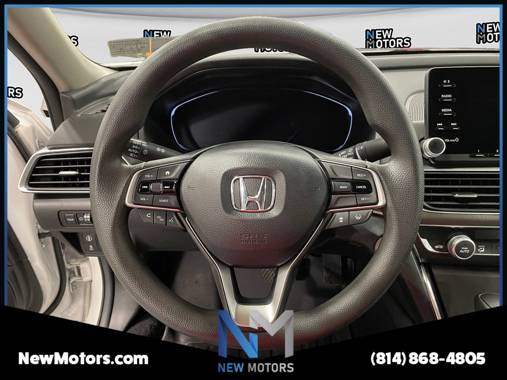 2020 Honda Accord LX 1.5T White at Braxton Motor Co