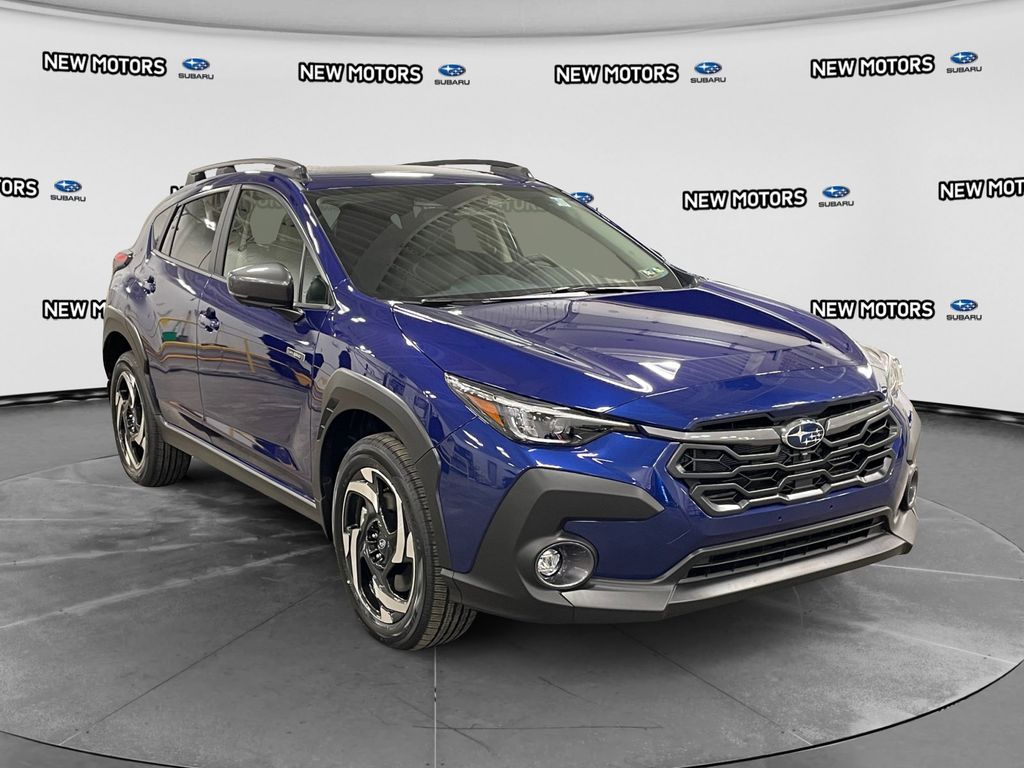 2026 Subaru Crosstrek Limited Hybrid Sapphire Blue Pearl at New Motors
