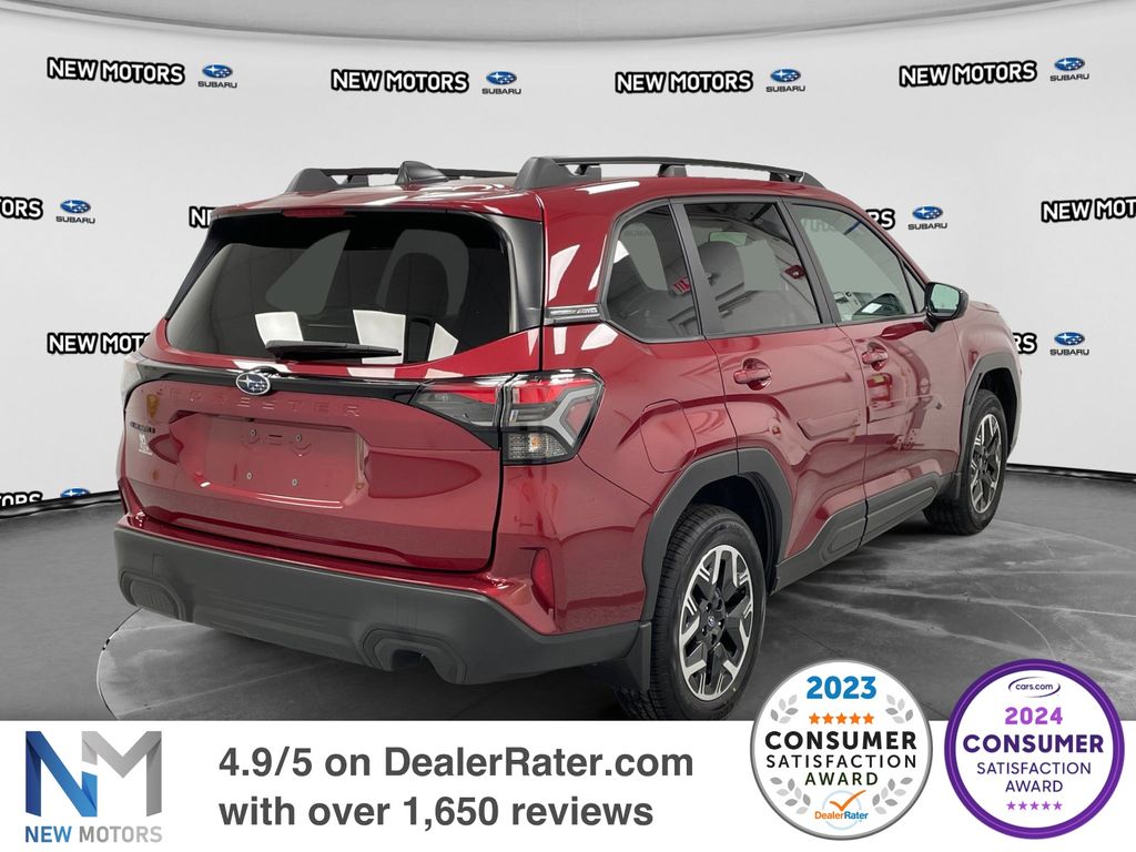 2026 Subaru Forester Premium Crimson Red Pearl at New Motors