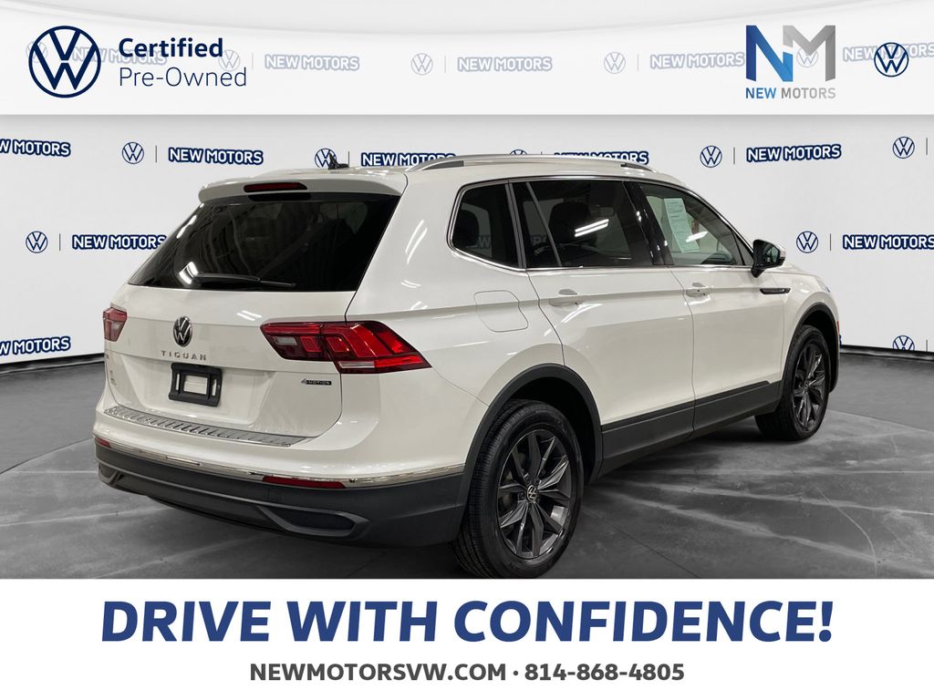 2023 Volkswagen Tiguan 2.0T SE Opal White Pearl at New Motors