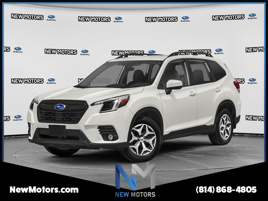 2024 Subaru Forester Premium Crystal White Pearl at Auto Express Rt. 8