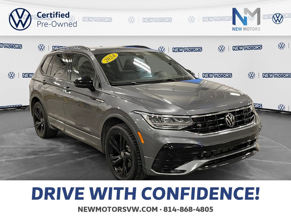 2024 Volkswagen Tiguan 2.0T SE R-Line Black Platinum Gray Metallic at New Motors