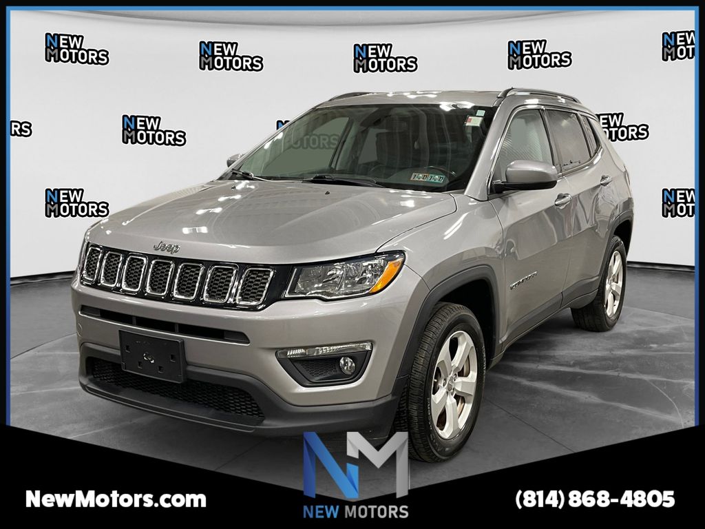 2020 Jeep Compass Latitude Billet Silver at New Motors