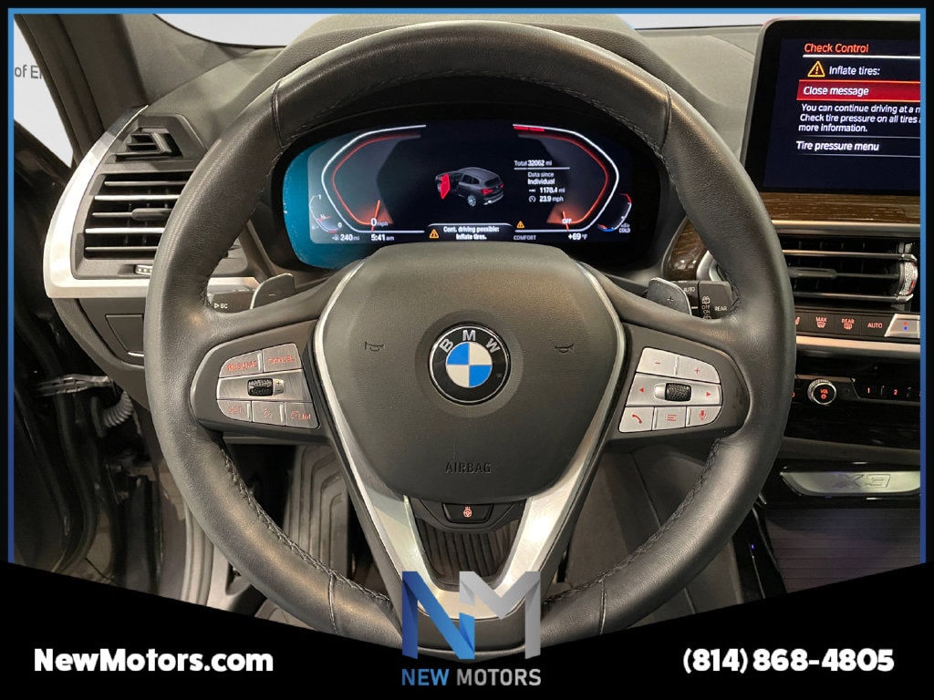 2023 BMW X3 xDrive30i Dark Graphite at South Park Mitsubishi