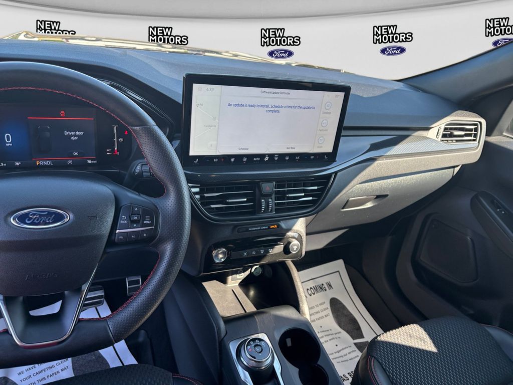 2024 Ford Escape ST-Line Select Black Metallic at Town & Country Ford