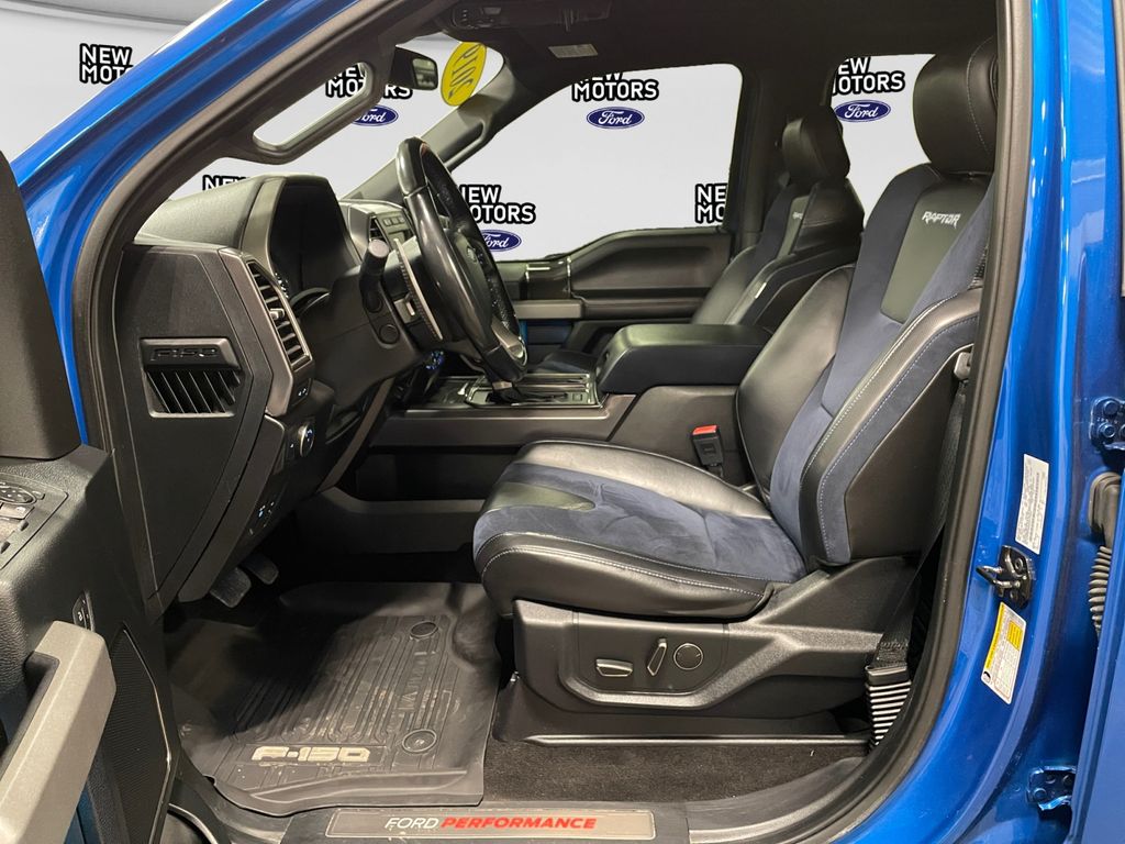 2019 Ford F-150 Raptor Blue Metallic at Auto Express Rt. 8