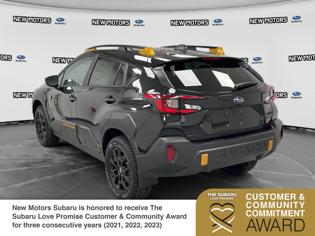 2026 Subaru Crosstrek Wilderness Crystal Black Silica at New Motors