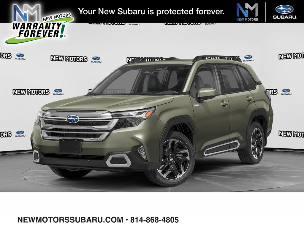 2026 Subaru Forester Limited Hybrid Autumn Green Metallic at New Motors