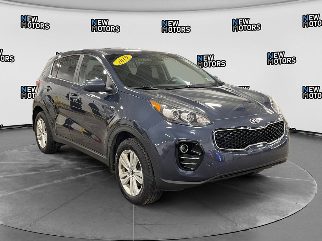 2019 Kia Sportage LX Pacific Blue at Star Lake Ford