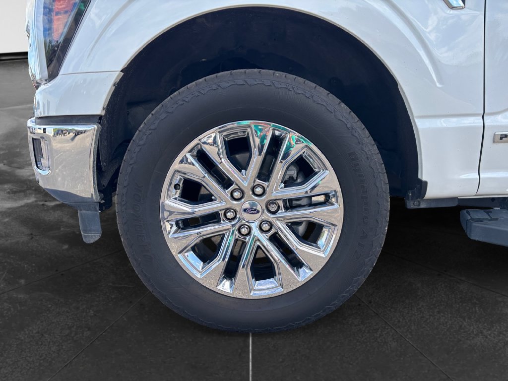 2024 Ford F-150 Lariat White Metallic at New Motors