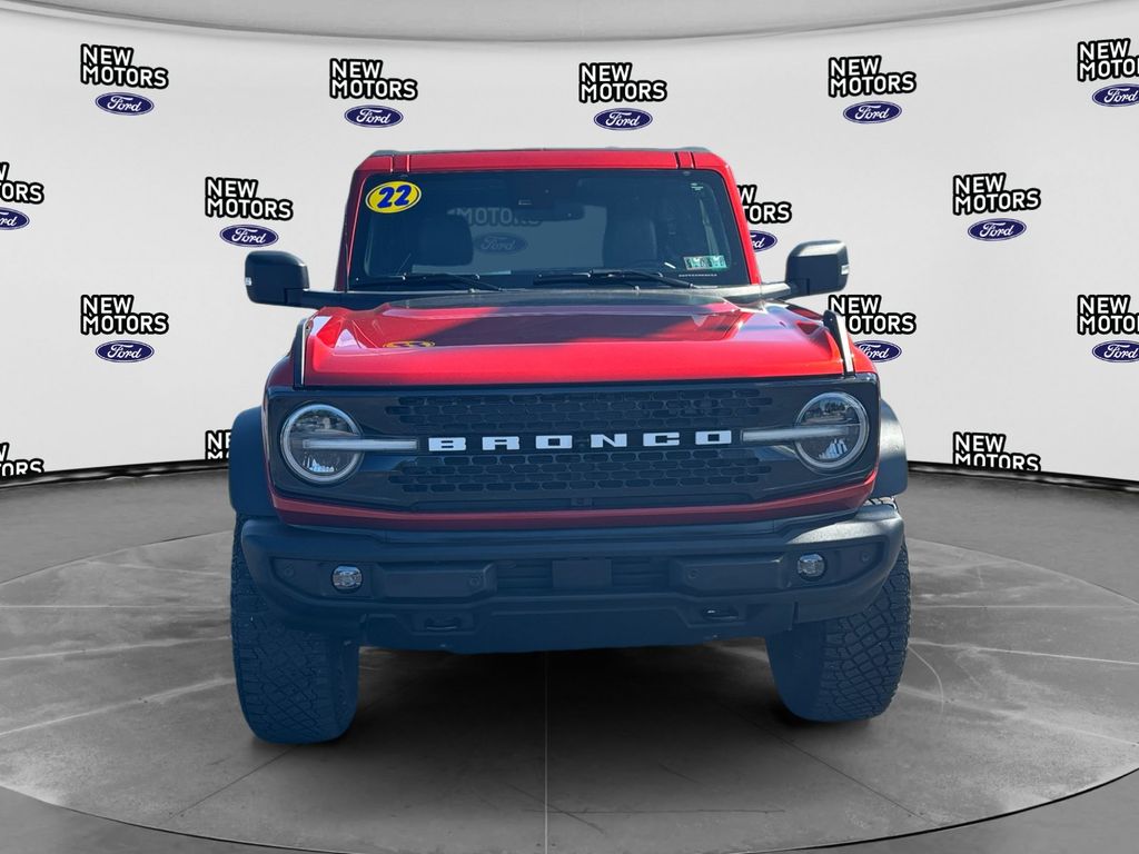 2022 Ford Bronco Outer Banks Advanced Chili Pepper Red at New Motors